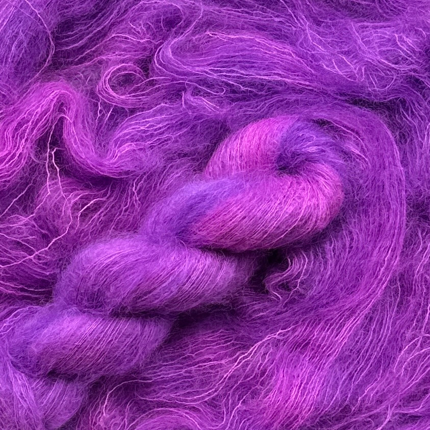 Tynn mohair silke