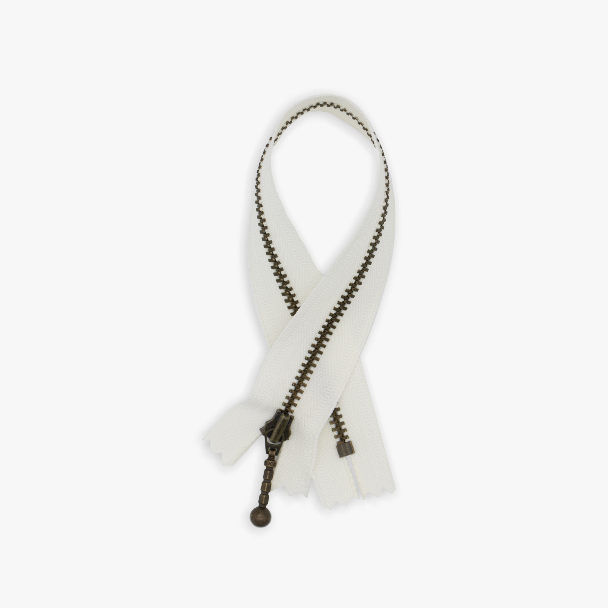 Ikke delbar glidelås 25cm