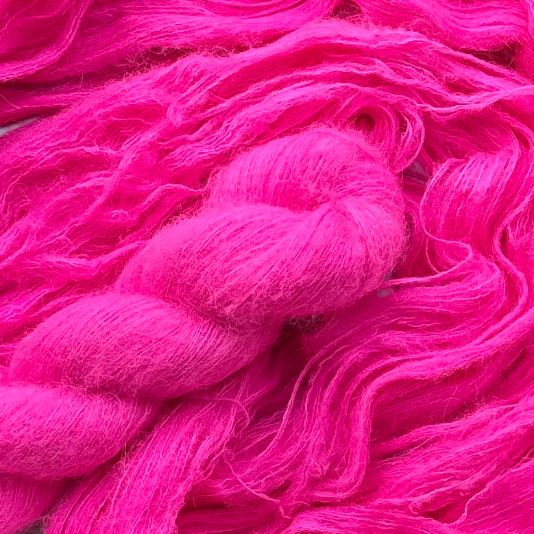 Tynn mohair silke