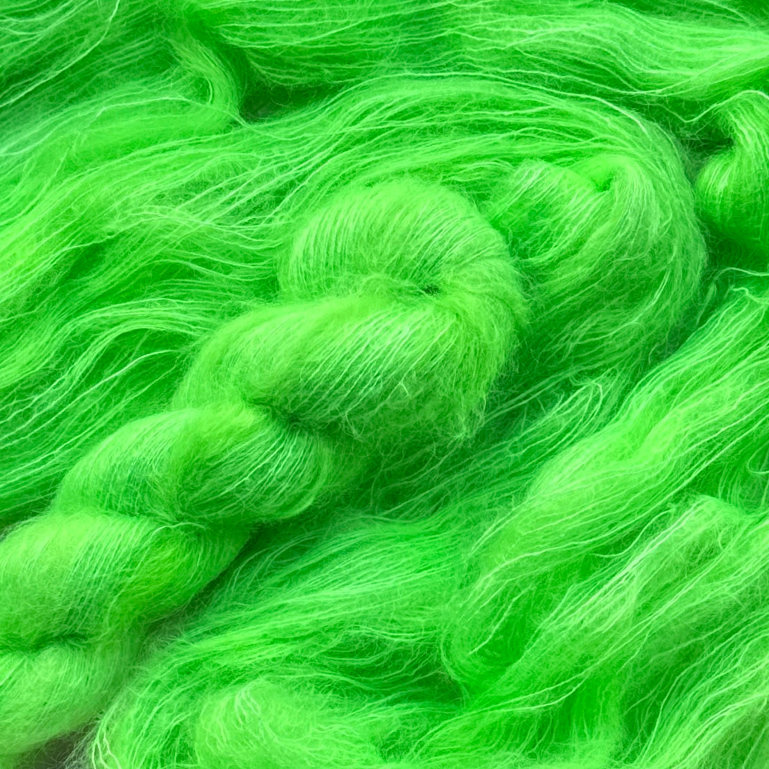 Tynn mohair silke