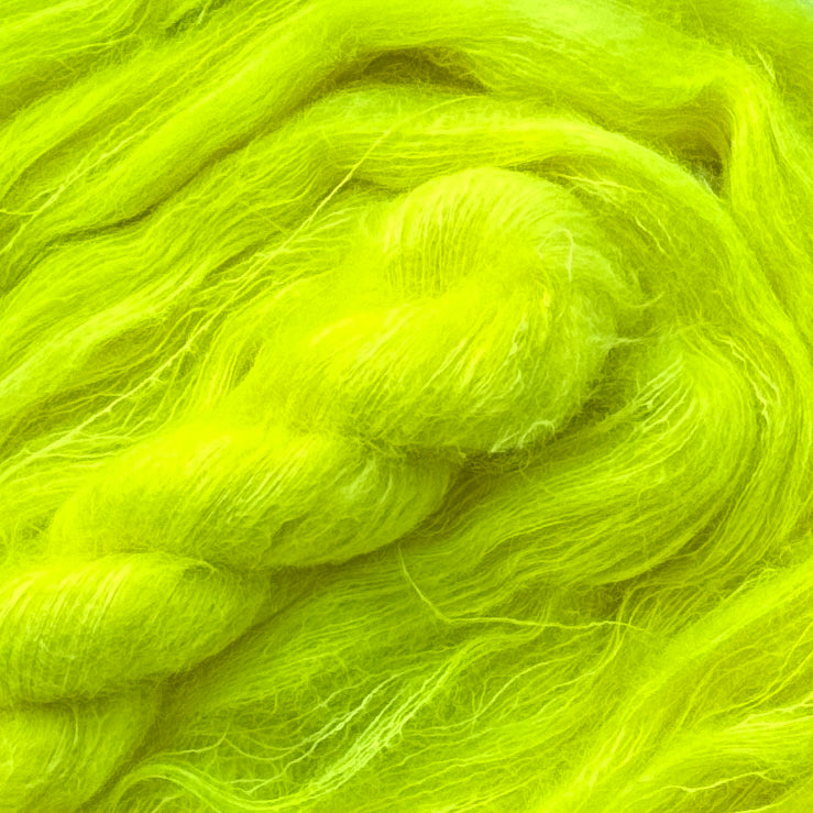 Tynn mohair silke
