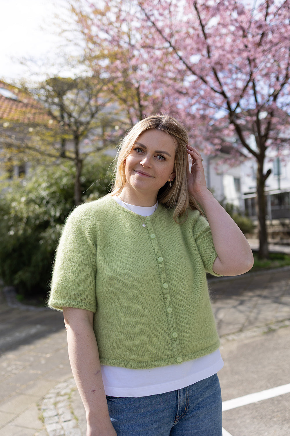Bliss Cardi Mohair – Knit&Note