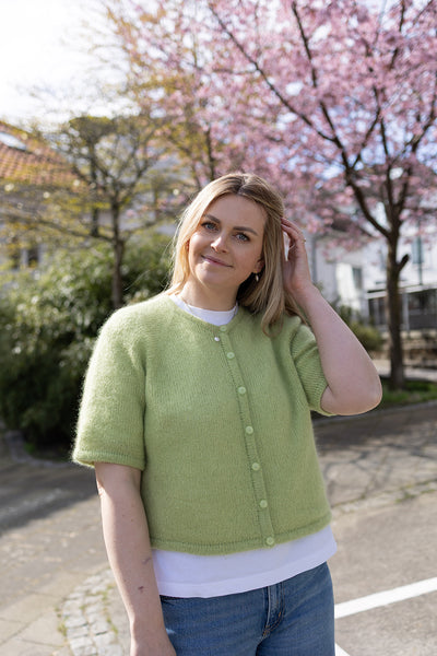 Bliss Cardi Mohair – Knit&Note